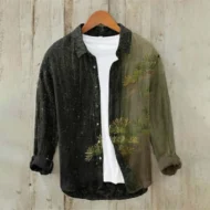 New Casual Printed Hawaiian Shirt Men - Image 13