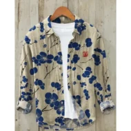 New Casual Printed Hawaiian Shirt Men - Image 2